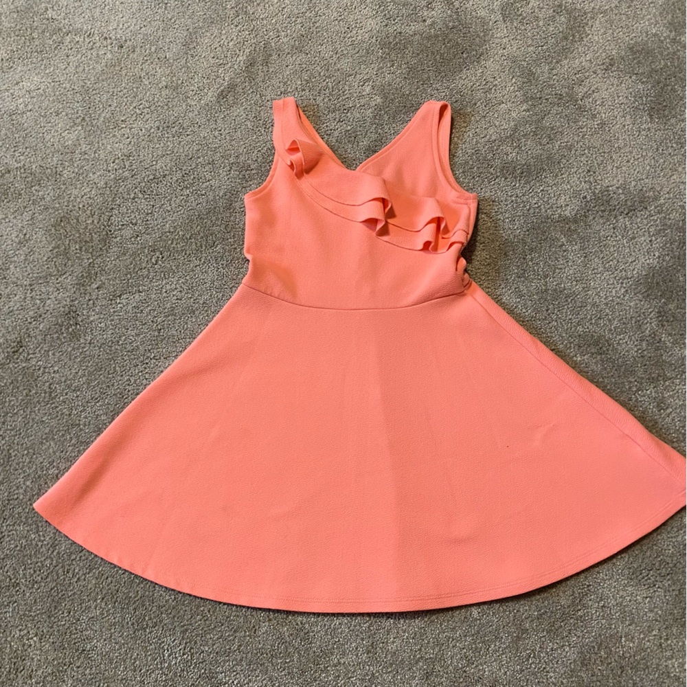 Girl’s Peach Colored Sundress